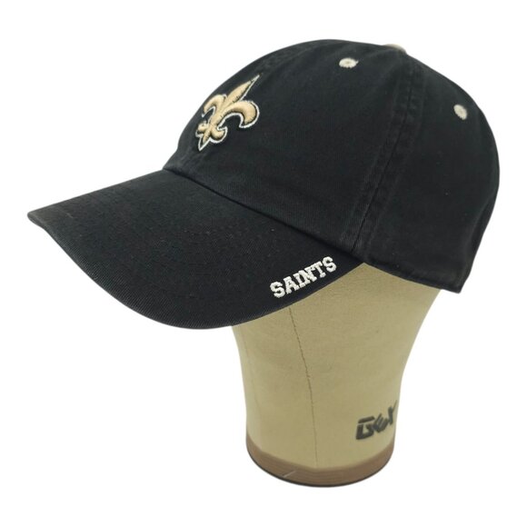 New Orleans Saints Patch NFL Apparel Strapback Cap 47 Brand Trucker Baseball Hat - Picture 2 of 13
